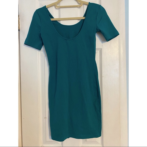 Green Bodycon Dress | Size S - Picture 2 of 2